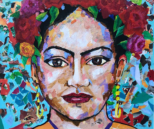 Frida - 50 x 60 - Tcnica Mista